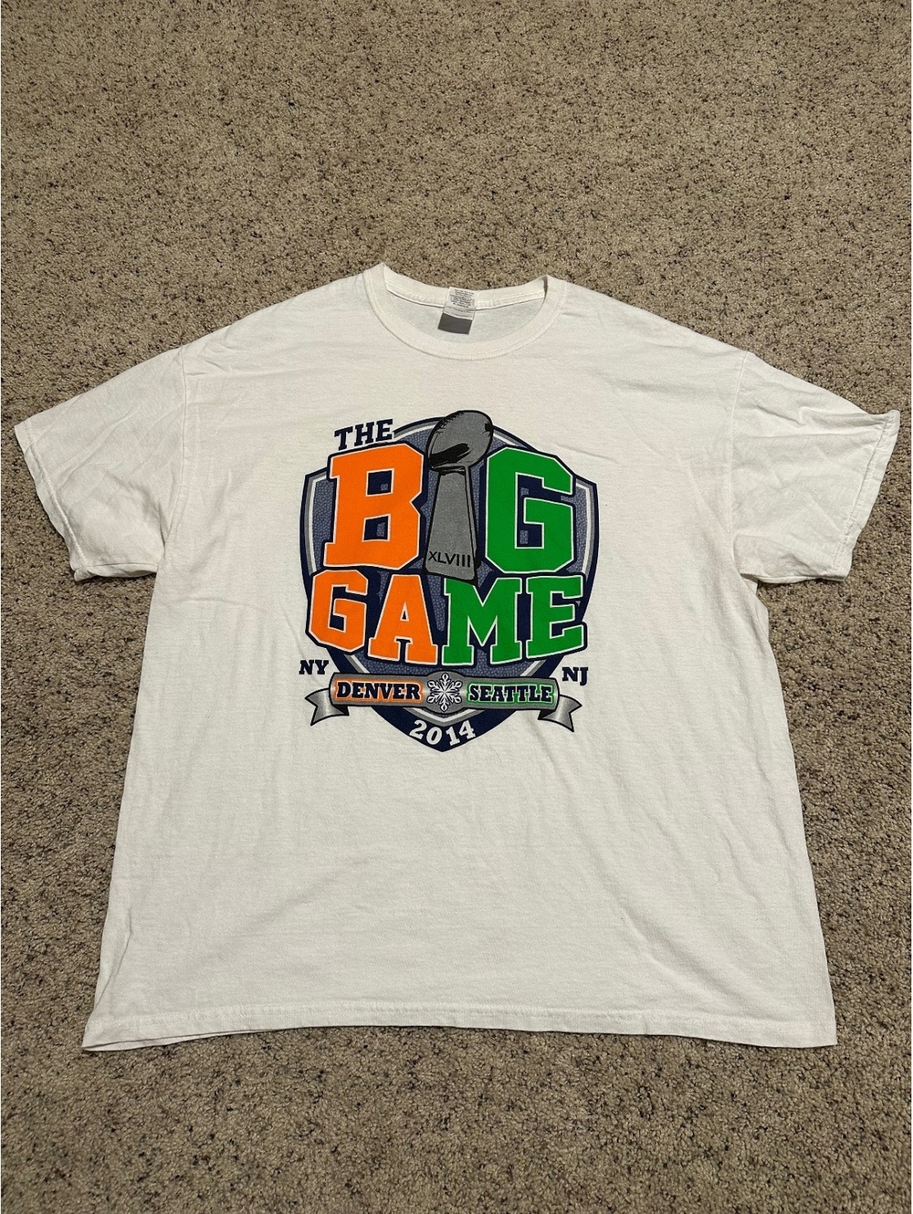 The Big Game 2014 Denver vs Seattle XLVIII T-Shirt